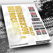 Adesivi compatibili forcelle ROCK SHOX LYRIK stickers decals aufkleber PB40