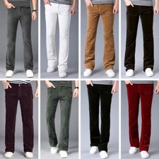 Pantaloni Flared In Corduroy