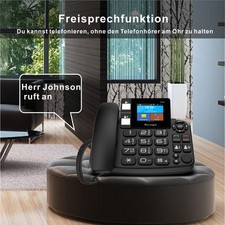 Telefono fisso Onestyle SIM Desktop Opal nero (UNISOC SL8521E Dual Core)