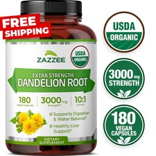 Zazzee USDA Organic Dandelion