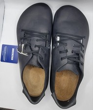 Birkenstock Montana pelle oliata cerata colore nero larghezza regolare