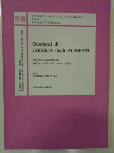 Quaderni chimica degli - chimica,