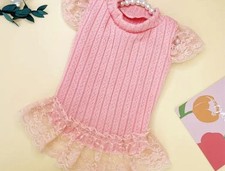 Veste Rosa Con Volant In Tulle