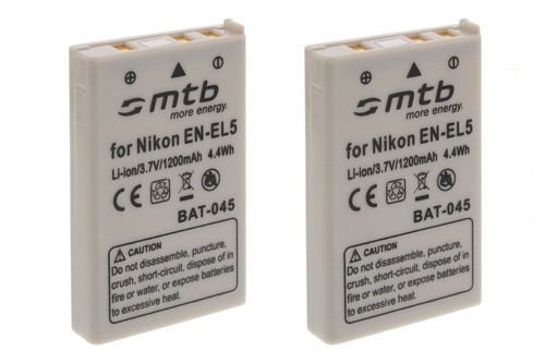 Batteria enel5 compatibile - 2x,