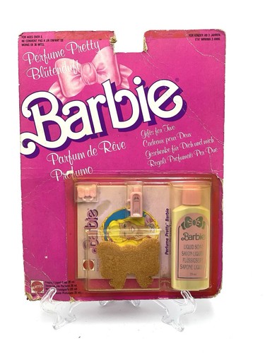 Barbie 80s perfume pretty - barbie,