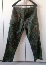 Pantaloni Mimetici Cargo Uomo Tg. 52. 65% Poliestere, 35% Cotone. 