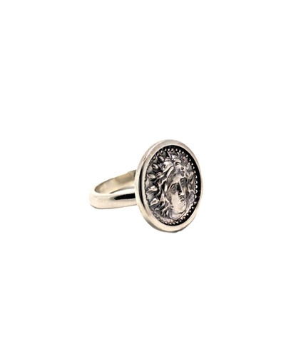 Anello argento helios - helios, sun