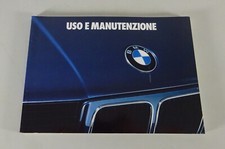Uso E Manutenzione/Manual BMW