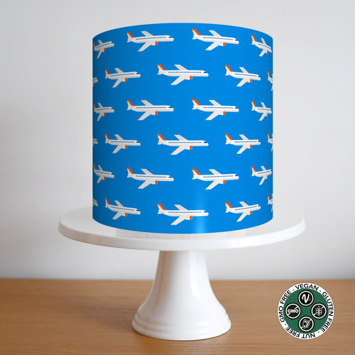 Cake topper viaggio aereo - cake,