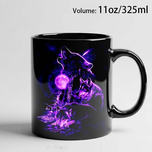 Tazza caffè lupo viola - da,
