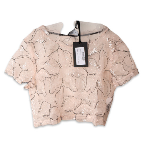Blumarine top crop - crop, trasparente