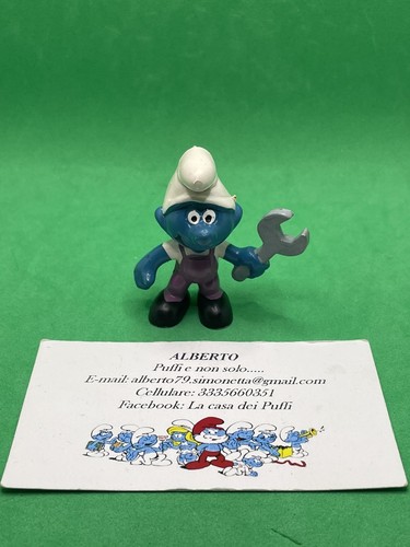 Puffi smurfs puffo - smurfs, meccanico