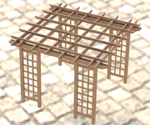 Garden pergola woodworking diy - woodworking,