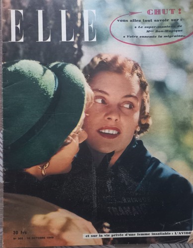 Elle 10 octobre 1949 - n°, 2