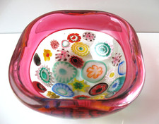 Ciotola vintage in vetro di