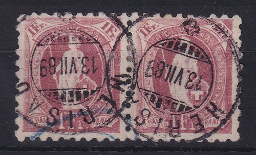 Svizzera 1889 helvetia - 1889, in