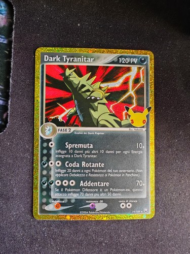 Pokémon dark tyranitar 109 - tyranitar, 19/109