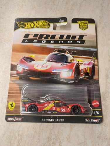 Hot wheels ferrari 499p car - hot,