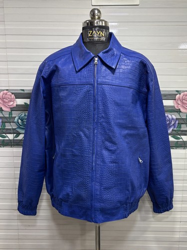 Nuovo cappotto bomber uomo blu