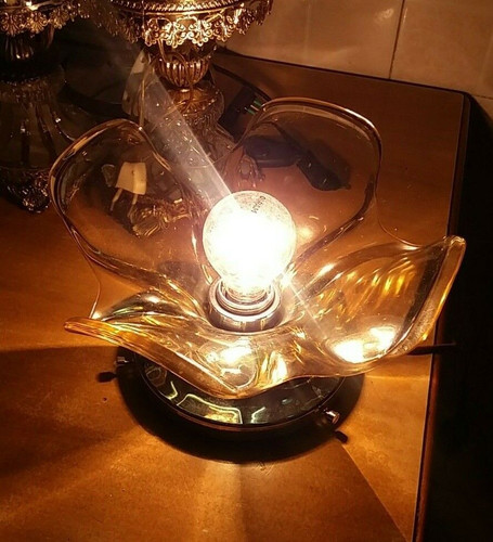 Lampada tavolo vintage murano - lampada,