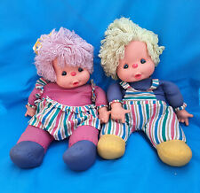 SPUMONE MIGLIORATI  giganti anni 70 80 ? vintage doll  bambole pupazzi coppia