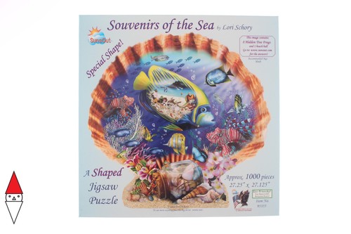 Puzzle sagomato sunsout - puzzle,