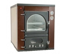 FORNO CLEMENTI A LEGNA MASTER INCASSO 45X80 RAMATO