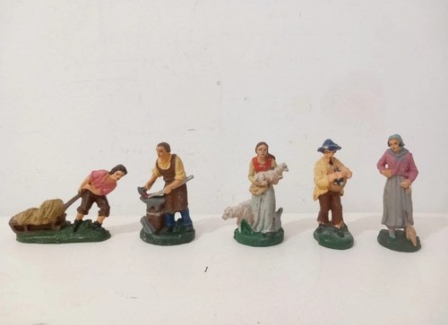 Lotto personaggi presepe - presepe, in
