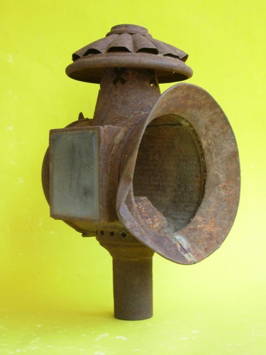 Fanale carrozza antico - carrozza,