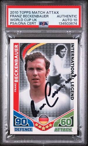 Franz beckenbauer topps match - franz,