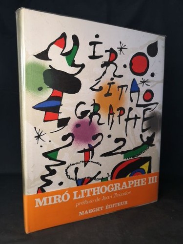 Litografia joan miro tome - litografia, [tome]