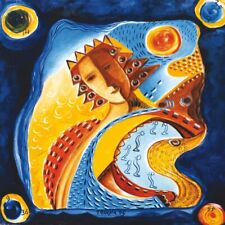 MARIA MURGIA Tela cm 30x30 stampa Epson a pigmenti - Edizione limitata