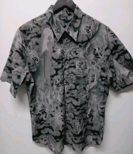 Camicia grigia mambo cotone - camicia,