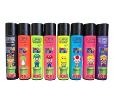 Accendini clipper large collezione completa Bros Babies ricaricabile 8pez