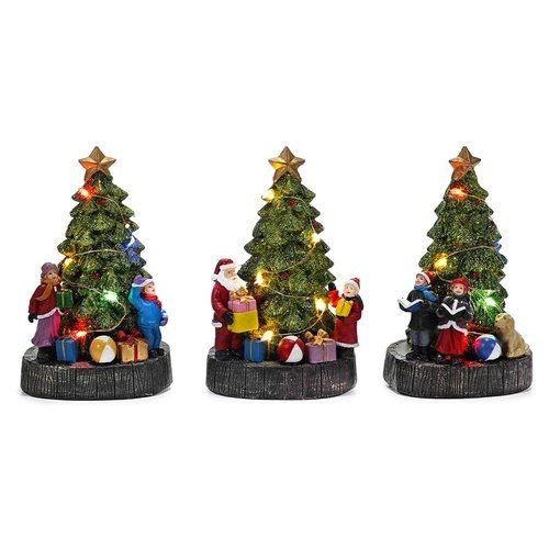 Albero natale luminoso - natale,