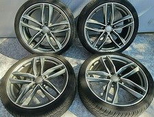 CERCHI IN LEGA SET KIT 4 CERCHI 8.5X20 ET43 AUDI A6  ANNO 2017 RICAMBI AUTO