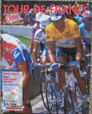 TOUR DE FRANCE 1995 LIBRO UFFICIALE OFFICIAL BOOK INDURAIN CASARTELLI PANTANI 