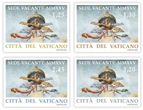 Vaticano francobolli sede - vaticano, "sede