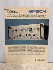 Pioneer SPEC-1 Vintage