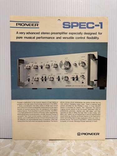 Pioneer spec vintage - pioneer,