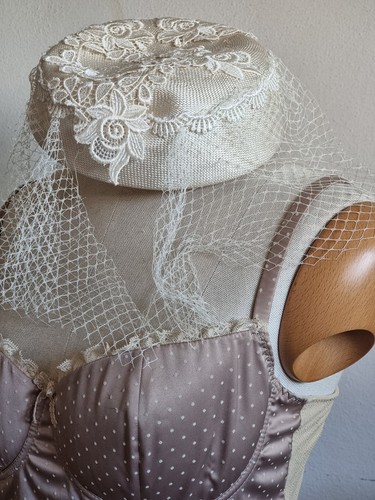 Cappellino sposa matrimonio - cappellino,
