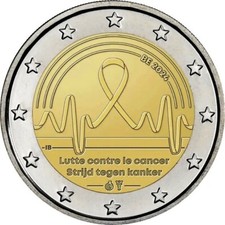 BELGIO BELGIUM 2 € EURO 2024