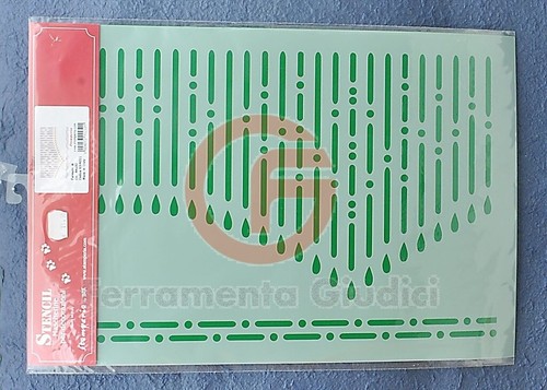Decoupage stencil maschere - decoupage,