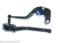 Suzuki Gsxr 1000 2005-2006 lungo Nero Freno + Leve Frizione Strada Gara Pista UK