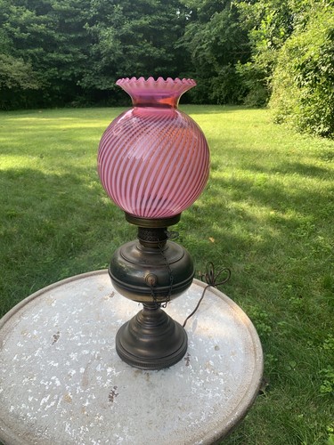 Lampada vetro ottica - vetro, spirale