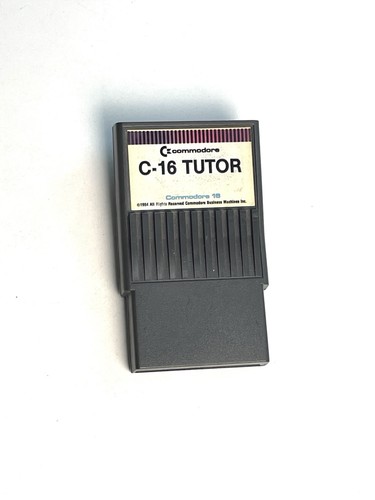 Cartuccia tutor commodore - c-16,