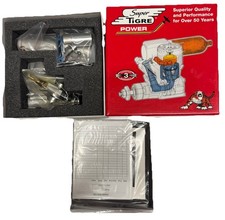 Super Tigre G-51 Ring R/C Modello Motore Glow Nitro SUPG0154 Nuovo Sigillato In Scatola