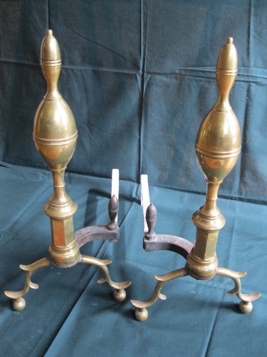 Coppia andironi doppi in - doppi,