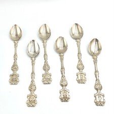 6 Teaspoons Vintage 1950s
