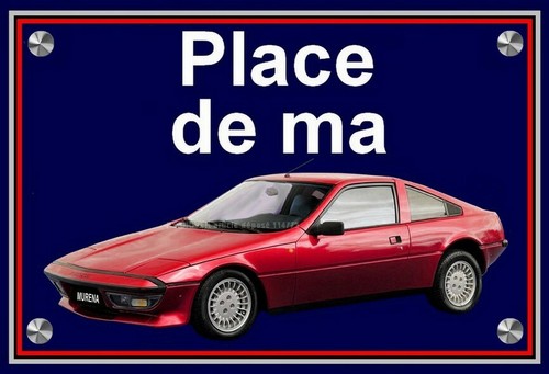 Plaque place ma matra - ",